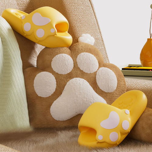 卡通貓爪拖鞋女夏季室內居家浴室涼拖軟底透氣防滑情侶涼拖鞋外穿 卡通貓爪拖鞋女夏季室內居家浴室涼拖軟底透氣防滑情侶涼拖鞋外穿