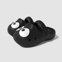 新款大眼貓拖鞋女夏季厚底防滑居家軟萌少女心外穿可愛包頭涼拖鞋