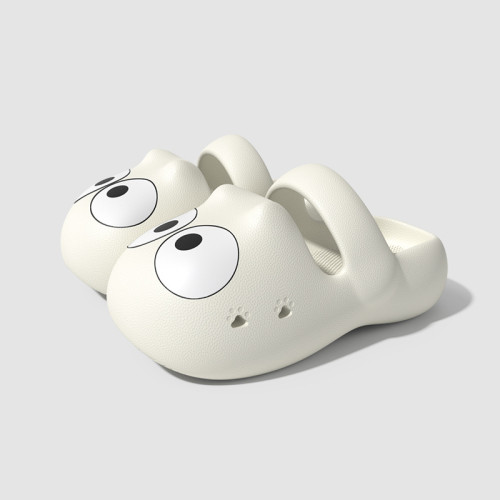 新款大眼貓拖鞋女夏季厚底防滑居家軟萌少女心外穿可愛包頭涼拖鞋