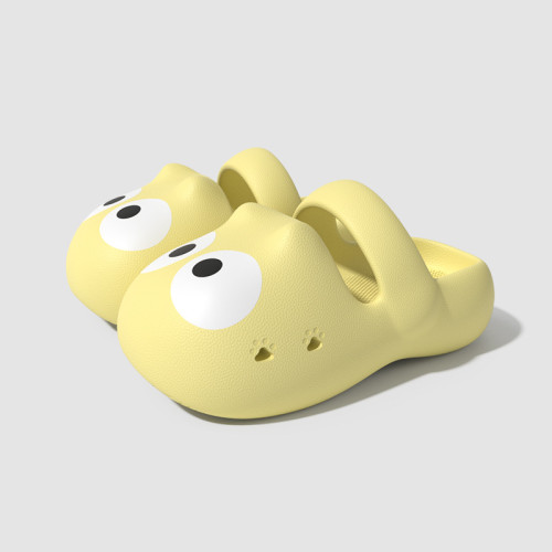 新款大眼貓拖鞋女夏季厚底防滑居家軟萌少女心外穿可愛包頭涼拖鞋