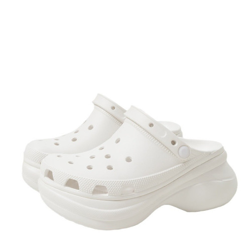 Cross洞洞鞋經典鯨魚女士涼拖鞋厚底增高沙灘鞋 Cross洞洞鞋經典鯨魚女士涼拖鞋厚底增高沙灘鞋