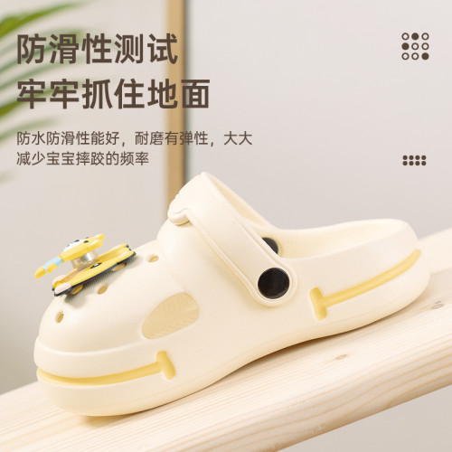 兒童涼拖鞋女童夏季中小童寶寶室內軟底防滑卡通小男孩包頭洞洞鞋 兒童涼拖鞋女童夏季中小童寶寶室內軟底防滑卡通小男孩包頭洞洞鞋