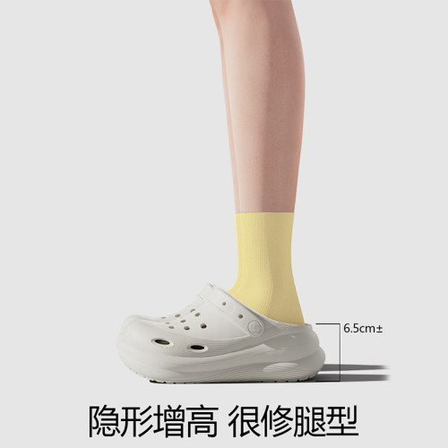 泡泡洞洞鞋女款夏季外穿增高涼鞋網紅可愛厚底防滑沙灘鞋涼拖鞋女 泡泡洞洞鞋女款夏季外穿增高涼鞋網紅可愛厚底防滑沙灘鞋涼拖鞋女