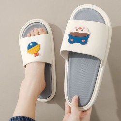 涼拖鞋男士夏季卡通室內家居靜音浴室防臭洗澡防滑情侶可愛拖鞋女