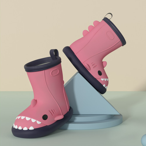 鯊魚雨鞋兒童夏季防滑軟底小童寶寶卡通幼兒中筒雨靴親子水鞋男童 鯊魚雨鞋兒童夏季防滑軟底小童寶寶卡通幼兒中筒雨靴親子水鞋男童