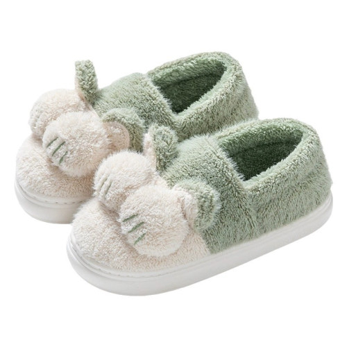 擼貓感棉拖鞋女秋冬季包跟外穿可愛加絨居家月子保暖情侶棉鞋男款 擼貓感棉拖鞋女秋冬季包跟外穿可愛加絨居家月子保暖情侶棉鞋男款