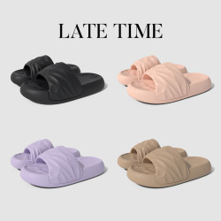 【2代】厚底幾何拖鞋男士夏季外穿防滑靜音浴室洗澡室內家居家用