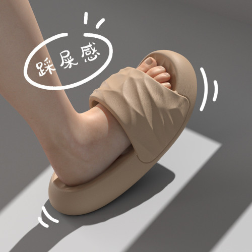 【2代】厚底幾何拖鞋男士夏季外穿防滑靜音浴室洗澡室內家居家用