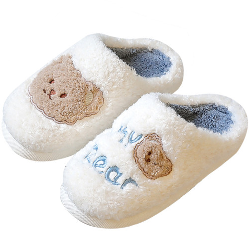 卡通情侶家居棉拖鞋女冬季室內保暖防滑可愛家用厚底毛絨拖鞋男冬 卡通情侶家居棉拖鞋女冬季室內保暖防滑可愛家用厚底毛絨拖鞋男冬