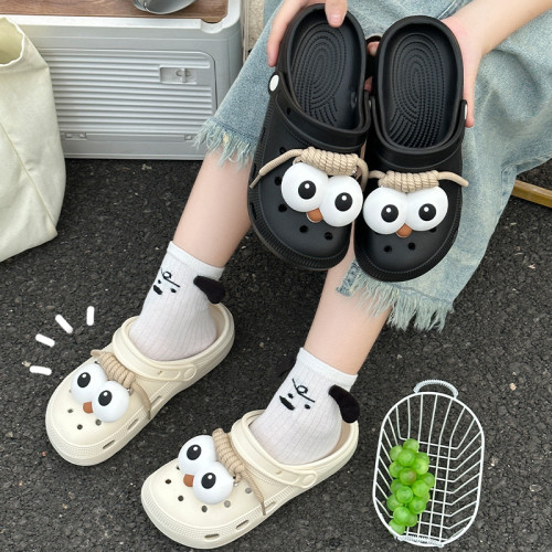 eva洞洞鞋女款2025新款沙灘防滑防臭踩屎感包頭拖鞋女款夏季外穿 eva洞洞鞋女款2025新款沙灘防滑防臭踩屎感包頭拖鞋女款夏季外穿