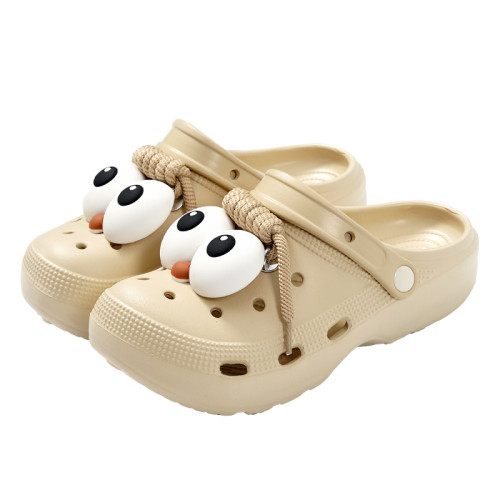 eva洞洞鞋女款2025新款沙灘防滑防臭踩屎感包頭拖鞋女款夏季外穿 eva洞洞鞋女款2025新款沙灘防滑防臭踩屎感包頭拖鞋女款夏季外穿