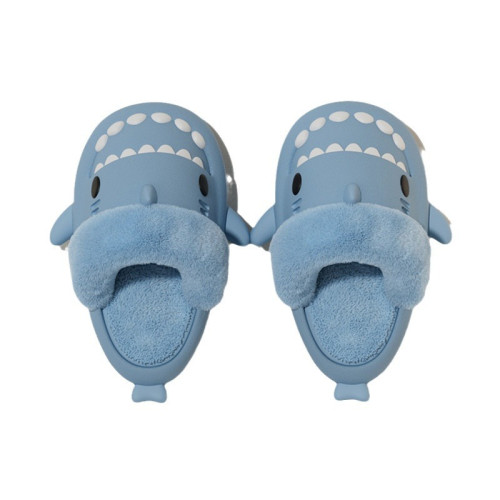 卡通鯊魚棉拖鞋女冬季室內男童拖鞋加絨保暖防水兒童棉鞋寶寶外穿 卡通鯊魚棉拖鞋女冬季室內男童拖鞋加絨保暖防水兒童棉鞋寶寶外穿