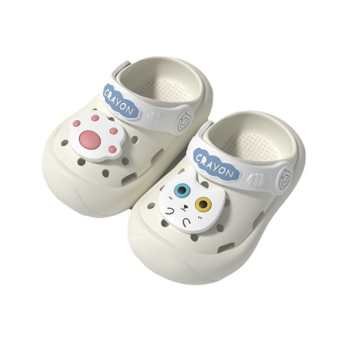 貓咪兒童洞洞鞋寶寶夏室內1-3嵗軟底防滑透氣嬰幼兒男女童涼拖鞋 貓咪兒童洞洞鞋寶寶夏室內1-3嵗軟底防滑透氣嬰幼兒男女童涼拖鞋