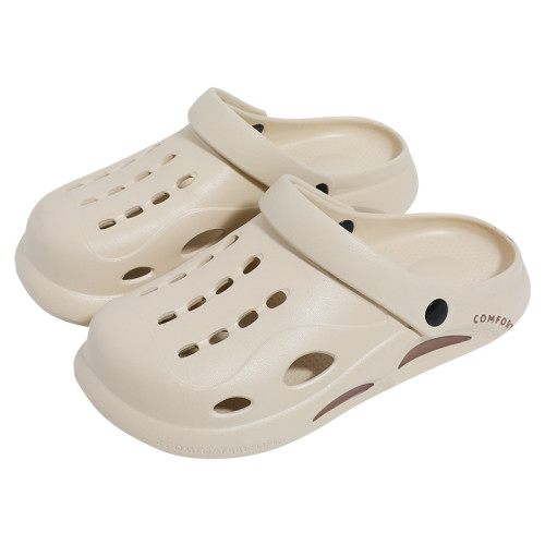 EVA厚底拖鞋男室外包頭拖鞋男夏防滑洞洞鞋男士運動休閒沙灘半拖 EVA厚底拖鞋男室外包頭拖鞋男夏防滑洞洞鞋男士運動休閒沙灘半拖