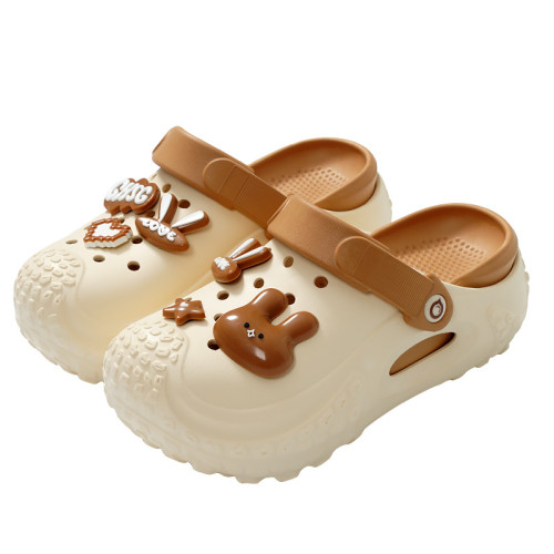 2025年新款洞洞鞋女夏季外穿軟底包頭涼拖鞋防滑厚底增高防臭涼鞋 2025年新款洞洞鞋女夏季外穿軟底包頭涼拖鞋防滑厚底增高防臭涼鞋