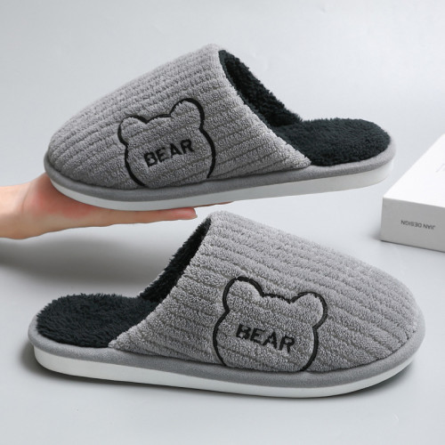 棉拖鞋女秋冬季包跟居家室內家用厚底保暖家居防滑毛毛棉鞋男 棉拖鞋女秋冬季包跟居家室內家用厚底保暖家居防滑毛毛棉鞋男