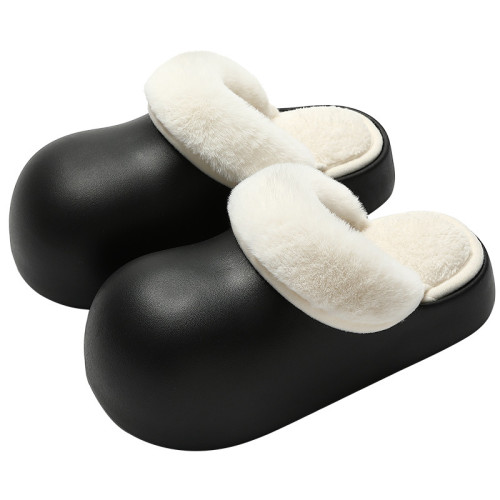 EVA可拆卸棉拖鞋秋冬季女士居家毛絨拖鞋保暖室內厚底防滑棉拖鞋 EVA可拆卸棉拖鞋秋冬季女士居家毛絨拖鞋保暖室內厚底防滑棉拖鞋