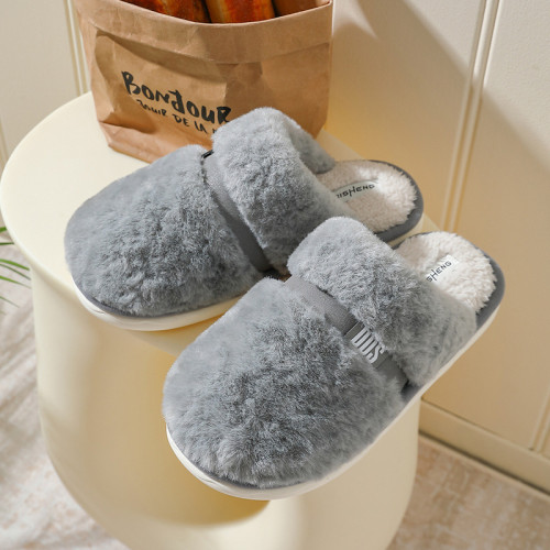 蝴蝶結棉拖鞋女款室內居家冬季保暖月子鞋厚底防滑踩屎感毛絨拖鞋 蝴蝶結棉拖鞋女款室內居家冬季保暖月子鞋厚底防滑踩屎感毛絨拖鞋