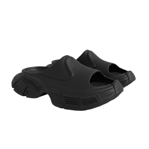 老爹運動拖鞋男士夏季2024新款高彈減震休閒戶外穿涼拖鞋厚底涼拖