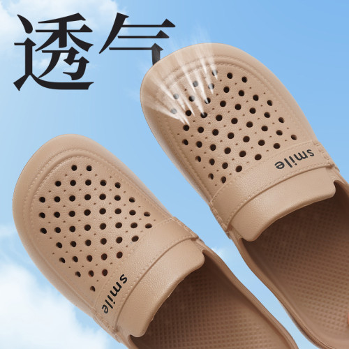 夏季涼拖鞋EVA女包頭系帶外穿縷空沙灘鞋洞洞鞋甜美平底拖鞋 夏季涼拖鞋EVA女包頭系帶外穿縷空沙灘鞋洞洞鞋甜美平底拖鞋