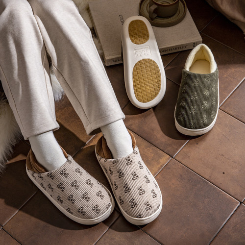 月子鞋秋冬季新款孕婦産後保暖專用中老年人媽媽防滑包跟棉拖鞋女