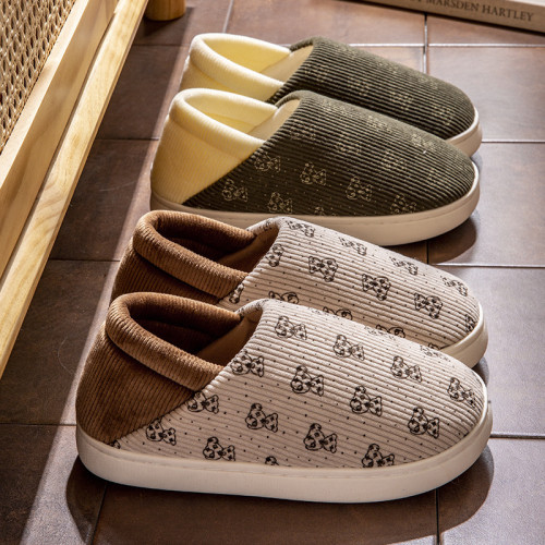 月子鞋秋冬季新款孕婦産後保暖專用中老年人媽媽防滑包跟棉拖鞋女