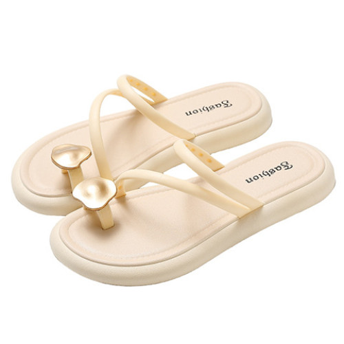 2024年新款超火套趾涼拖鞋女外穿百搭平底夏季拖鞋韓系休閒沙灘鞋