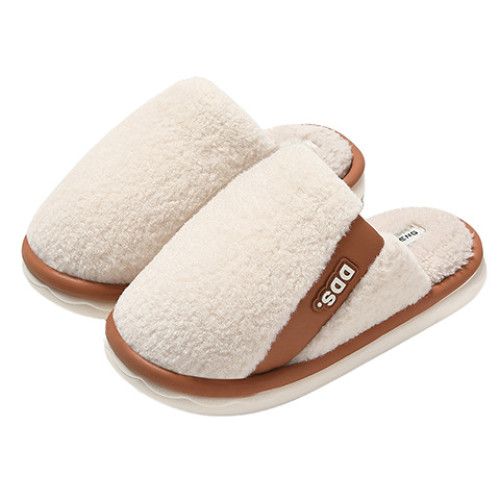 情侶棉拖鞋女冬季室內防滑軟底家居家用厚底外穿毛絨簡約拖鞋男冬 情侶棉拖鞋女冬季室內防滑軟底家居家用厚底外穿毛絨簡約拖鞋男冬