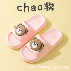 踩屎感男女拖鞋夏季新款室內洗澡防滑厚底學生EVA涼拖鞋情侶款