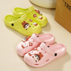 洞洞鞋女學生夏外穿可愛卡通少女心時尚沙灘涼拖鞋網紅涼鞋可外穿