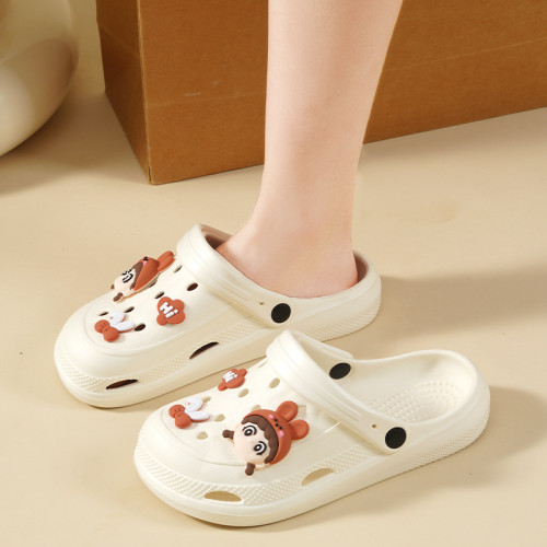 洞洞鞋女學生夏外穿可愛卡通少女心時尚沙灘涼拖鞋網紅涼鞋可外穿 洞洞鞋女學生夏外穿可愛卡通少女心時尚沙灘涼拖鞋網紅涼鞋可外穿