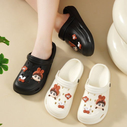 洞洞鞋女學生夏外穿可愛卡通少女心時尚沙灘涼拖鞋網紅涼鞋可外穿 洞洞鞋女學生夏外穿可愛卡通少女心時尚沙灘涼拖鞋網紅涼鞋可外穿