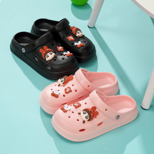 卡通洞洞鞋女款夏季外穿踩屎感厚底防滑2024新款沙灘包頭涼拖鞋夏 卡通洞洞鞋女款夏季外穿踩屎感厚底防滑2024新款沙灘包頭涼拖鞋夏