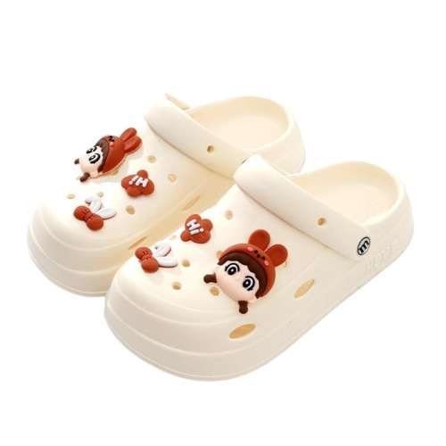 卡通洞洞鞋女款夏季外穿踩屎感厚底防滑2024新款沙灘包頭涼拖鞋夏 卡通洞洞鞋女款夏季外穿踩屎感厚底防滑2024新款沙灘包頭涼拖鞋夏