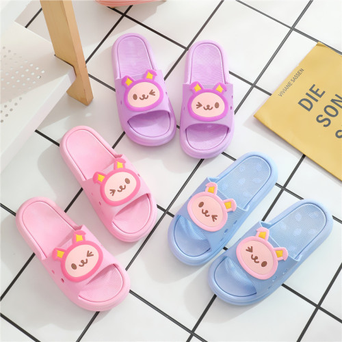 厚底拖鞋女生可愛夏季宿舍時尚涼拖松糕一字拖防滑高跟居家涼拖鞋 厚底拖鞋女生可愛夏季宿舍時尚涼拖松糕一字拖防滑高跟居家涼拖鞋