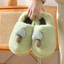 棉拖鞋女士冬季2025兒童保暖防滑室內家居防滑厚底居家拖鞋男秋天