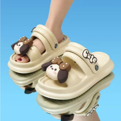 2025新款卡通拖鞋女居家防滑厚底可愛輕盈涼鞋EVA輕便