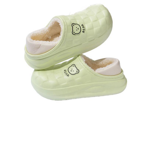 棉拖鞋女士冬季室內家居防水防滑2024新款可愛毛絨保暖包跟棉鞋男 棉拖鞋女士冬季室內家居防水防滑2024新款可愛毛絨保暖包跟棉鞋男