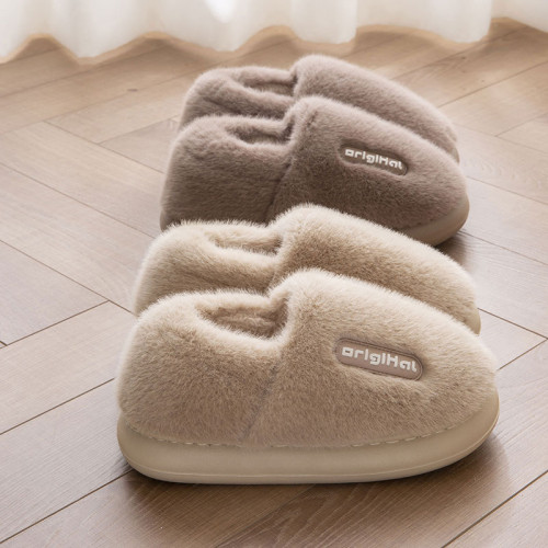 包跟棉拖鞋女冬季新款室內情侶家居保暖防滑厚底加絨外穿棉鞋男士 包跟棉拖鞋女冬季新款室內情侶家居保暖防滑厚底加絨外穿棉鞋男士