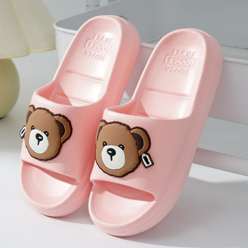情侶卡通男女拖鞋夏季新款室內洗澡防滑厚底學生EVA涼拖鞋EVA材質
