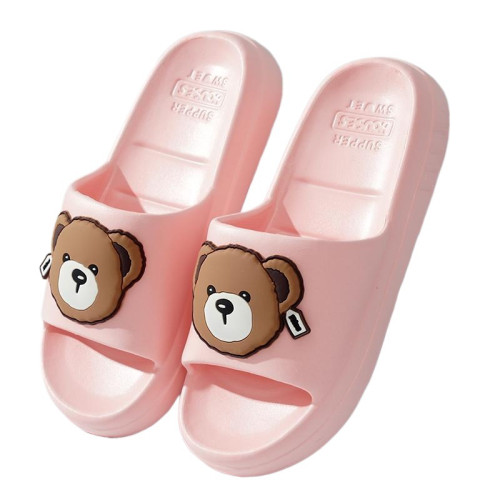 情侶卡通男女拖鞋夏季新款室內洗澡防滑厚底學生EVA涼拖鞋EVA材質