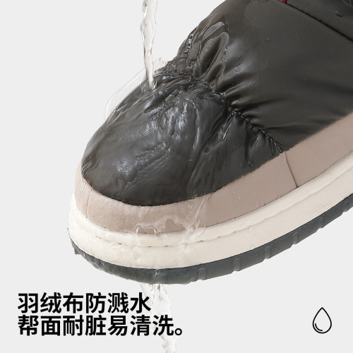 羽絨棉拖鞋男士秋冬季2024新款室內家居防滑厚底保暖踩屎感棉拖男 羽絨棉拖鞋男士秋冬季2024新款室內家居防滑厚底保暖踩屎感棉拖男