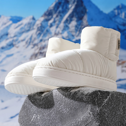 防水棉拖鞋女秋冬季雪地靴情侶室內家居家用防滑保暖厚底拖鞋冬男 防水棉拖鞋女秋冬季雪地靴情侶室內家居家用防滑保暖厚底拖鞋冬男