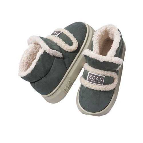 棉拖鞋男士冬季新款家用保暖棉鞋情侶包跟厚底加絨外穿雪地靴女款 棉拖鞋男士冬季新款家用保暖棉鞋情侶包跟厚底加絨外穿雪地靴女款