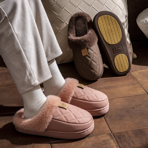 中老年人防滑棉拖鞋女冬季防水室內家居厚底保暖爸媽冬天家用拖鞋 中老年人防滑棉拖鞋女冬季防水室內家居厚底保暖爸媽冬天家用拖鞋
