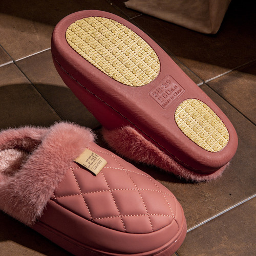 中老年人防滑棉拖鞋女冬季防水室內家居厚底保暖爸媽冬天家用拖鞋 中老年人防滑棉拖鞋女冬季防水室內家居厚底保暖爸媽冬天家用拖鞋