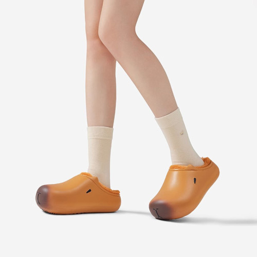 卡皮巴拉eva棉拖鞋女冬居家厚底棉拖情侶毛絨保暖防水棉鞋親子款 卡皮巴拉eva棉拖鞋女冬居家厚底棉拖情侶毛絨保暖防水棉鞋親子款