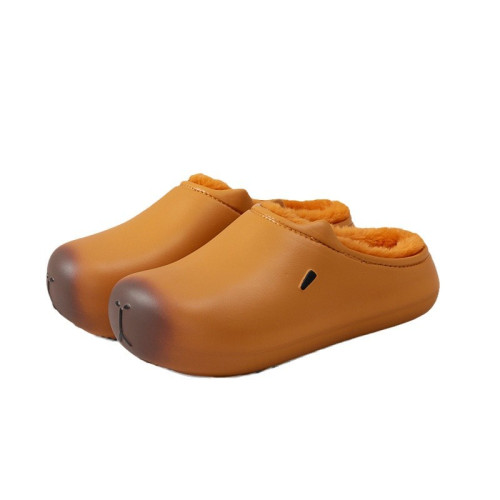 卡皮巴拉eva棉拖鞋女冬居家厚底棉拖情侶毛絨保暖防水棉鞋親子款 卡皮巴拉eva棉拖鞋女冬居家厚底棉拖情侶毛絨保暖防水棉鞋親子款