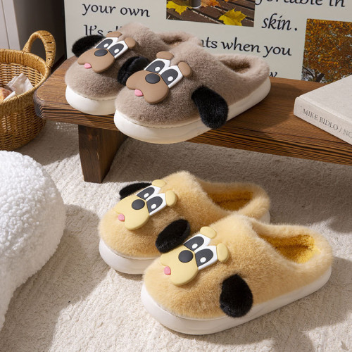 棉拖鞋女冬季室內加絨保暖可愛情侶居家厚底毛毛拖鞋男士冬天家用 棉拖鞋女冬季室內加絨保暖可愛情侶居家厚底毛毛拖鞋男士冬天家用