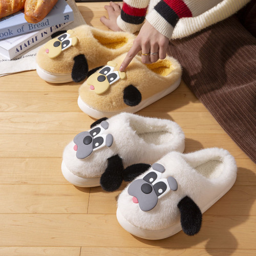 棉拖鞋女冬季室內加絨保暖可愛情侶居家厚底毛毛拖鞋男士冬天家用 棉拖鞋女冬季室內加絨保暖可愛情侶居家厚底毛毛拖鞋男士冬天家用